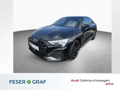 Käytetty Audi A3 S-Line 150 HP (110 kW) 2025 Musta Sedan