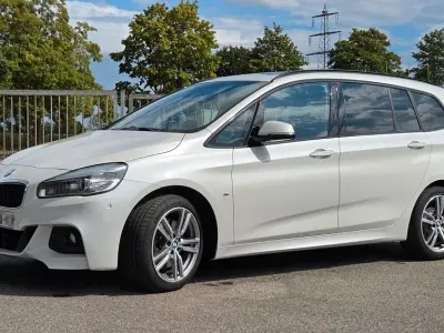 Gebraucht BMW 220 Gran Tourer M Sport 190 PS (139 kW) 2015 Weiß Van / Kleinbus