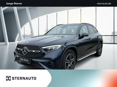 Gebraucht Mercedes GLC300 AMG line 258 PS (189 kW) 2024 Metalliclack nautikblau metallic SUV