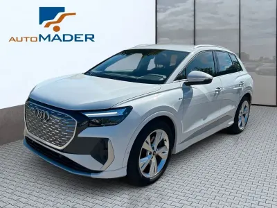 Gebraucht Audi Q4 e-tron Basis 150 kW (204 PS) 2023 Weiß SUV