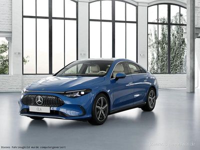 Neu Mercedes CLA 250+ 200 kW (272 PS) 2026 Blau Limousine
