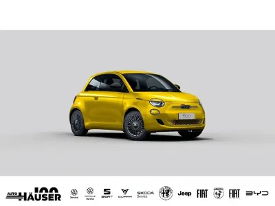 Ny Fiat 500e Icon 86 kW (118 HK) 2026 Gul Sedan