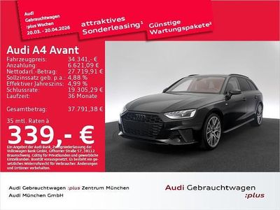 Gebraucht Audi A4 Competition 150 PS (110 kW) 2023 Mythosschwarz metallic Kombi
