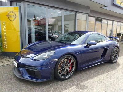 Gebraucht Porsche Cayman GT4 Chrono 420 PS (308 kW) 2020 Blau Coupé