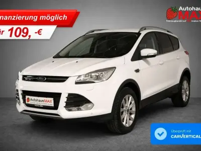 Gebraucht Ford Kuga Titanium 150 PS (110 kW) 2016 Weiß SUV