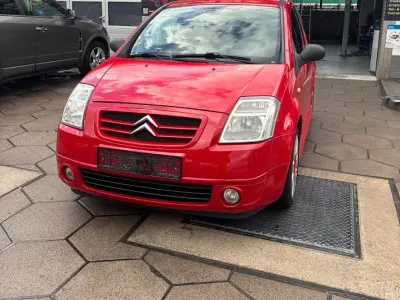 Gebraucht Citroën C2 VTR Sport 60 PS (44 kW) 2006 Rot Kleinwagen