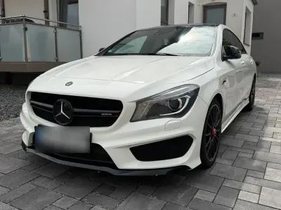 Gebraucht Mercedes CLA200 156 PS (114 kW) 2013 Weiß Coupé