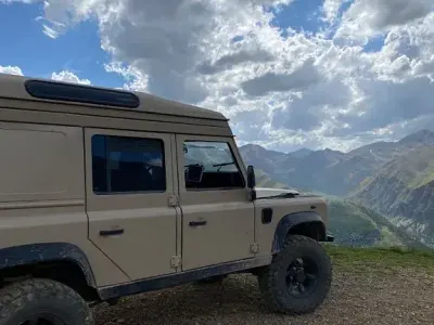 Gebraucht Land Rover Defender 122 PS (89 kW) 2004 Beige SUV