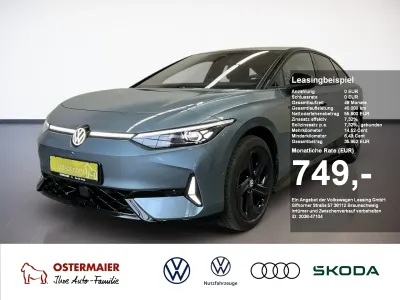 Gebraucht VW ID.7 GTX 250 kW (340 PS) 2025 Stonewashed blue / schwarz Kleinwagen
