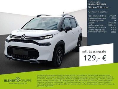 Usata Citroën C3 Aircross Shine 110 CV (80 kW) 2023 Bianco SUV