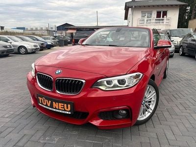 Usata BMW 218 M Sport 136 CV (100 kW) 2016 Rosso Cabrio