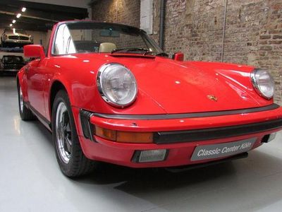 Brugt Porsche 911 Carrera Cabriolet 207 HK (152 kW) 1986 Rød Cabriolet
