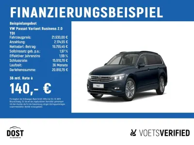 Gebraucht VW Passat Business 150 PS (110 kW) 2023 Blau Kombi