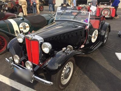 Gebraucht MG TD 54 PS (39 kW) 1951 Schwarz Cabrio