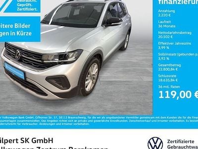 Silber Gebraucht 2025 VW T-Cross Goal SUV | 22.722 € (Superpreis)