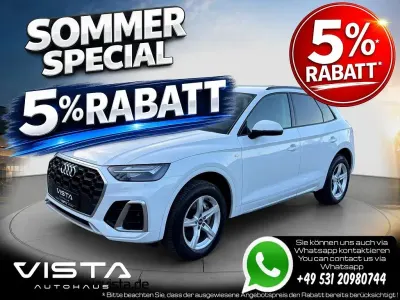 Gebraucht Audi Q5 S-Line 204 PS (150 kW) 2024 Gletscherweiß metallic SUV