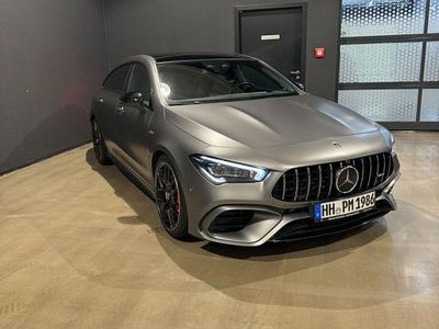 Gebraucht Mercedes CLA45 AMG Shooting Brake AMG 421 PS (309 kW) 2021 Grau Kombi