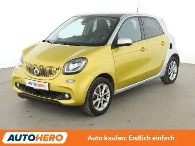 Używany Smart ForFour Basis 90 KM (66 kW) 2017 Żółty Hatchback