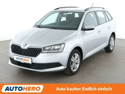 Gebraucht Skoda Fabia Ambition 95 PS (69 kW) 2021 Silber Kleinwagen