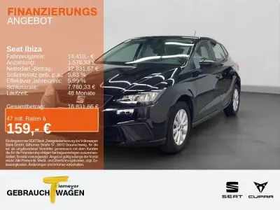 Gebraucht Seat Ibiza Style 95 PS (69 kW) 2022 Schwarz Kleinwagen