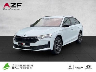 Second-hand Skoda Octavia SportLine 150 CP (110 kW) 2025 Alb Break