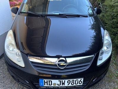 Usata Opel Corsa Edition 60 CV (44 kW) 2009 Nero Utilitaria