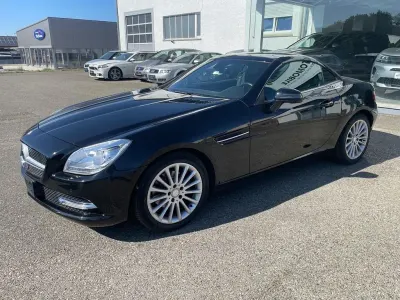 Gebraucht Mercedes SLK200 184 PS (135 kW) 2013 Schwarz Cabrio