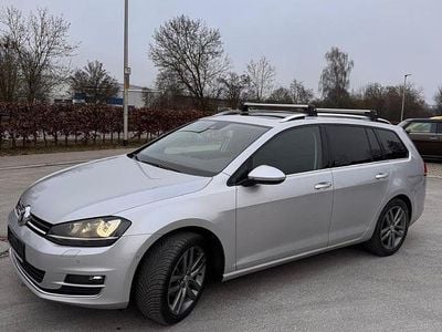 Second-hand VW Golf VII 125 CP (91 kW) 2014 Argintiu Break