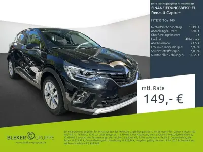 Begagnad Renault Captur Intens 140 HK (102 kW) 2021 Svart SUV