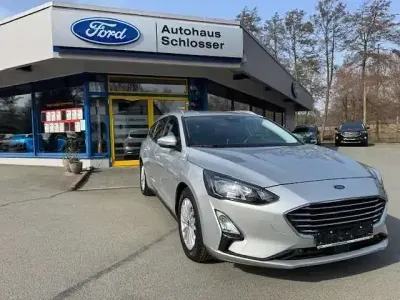 Gebraucht Ford Focus Titanium X 155 PS (114 kW) 2021 Polarsilber metallic Kombi