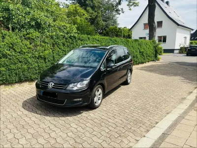 Gebraucht VW Sharan Match 170 PS (125 kW) 2012 Schwarz Van / Kleinbus