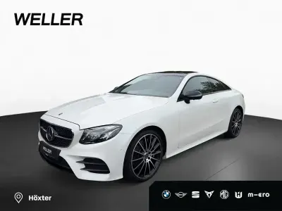 Gebraucht Mercedes E400 AMG 340 PS (250 kW) 2019 Diamond white (weiß) Coupé