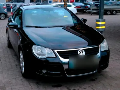 Gebraucht VW Eos 122 PS (89 kW) 2009 Schwarz Cabrio