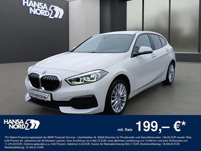 Gebraucht BMW 118 Advantage 136 PS (100 kW) 2022 Weiss / alpinweiss Kleinwagen