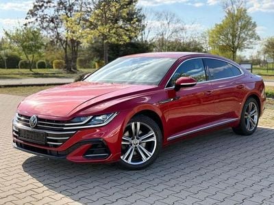 Second-hand VW Arteon R-line 150 CP (110 kW) 2021 Roșu Berlinǎ