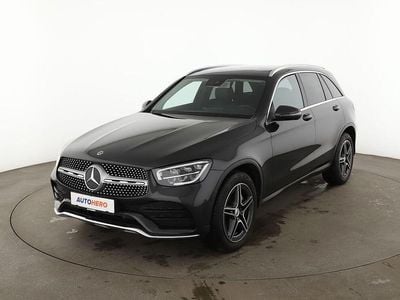 Schwarz Gebraucht 2020 Mercedes GLC300 AMG line SUV | 42.290 € (Etwas zu teuer)