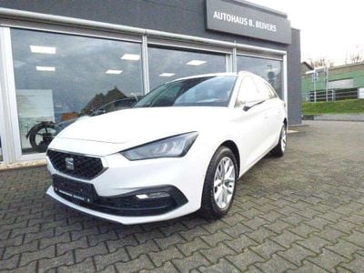 Usata Seat Leon ST Style 116 CV (85 kW) 2021 Bianco Station wagon