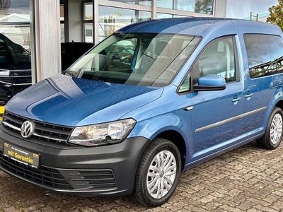 Gebraucht VW Caddy Trendline 125 PS (91 kW) 2018 Blau Van / Kleinbus