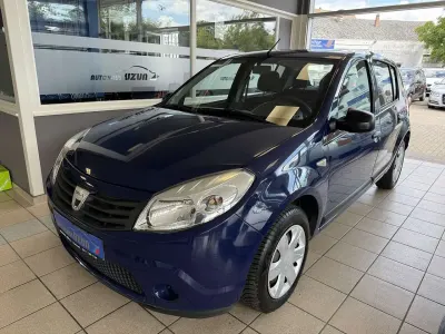 Gebraucht Dacia Sandero Ambiance 75 PS (55 kW) 2009 Blau Kleinwagen