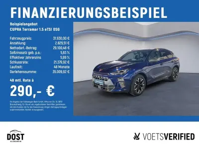 Gebraucht Cupra Terramar 150 PS (110 kW) 2025 Blau SUV