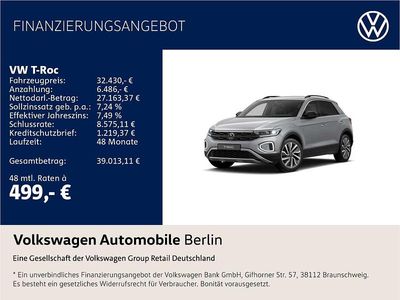 Usata VW T-Roc Goal 150 CV (110 kW) 2025 Argento SUV