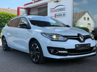 Gebraucht Renault Mégane GrandTour Bose Edition 132 PS (97 kW) 2014 Weiß Kombi