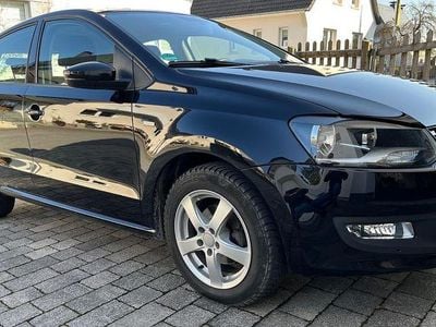 Gebraucht VW Polo Match 90 PS (66 kW) 2013 Schwarz Kleinwagen