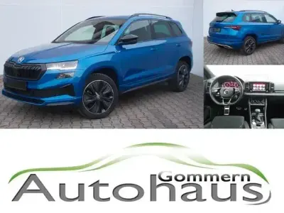 Gebraucht Skoda Karoq SportLine 150 PS (110 kW) 2024 Blau SUV