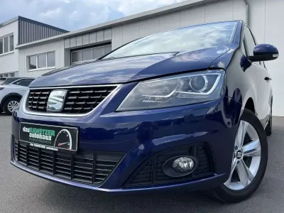 Usata Seat Alhambra XCELLENCE 177 CV (130 kW) 2020 Blu Monovolume