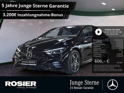 Gebraucht Mercedes EQE350 Sport Edition 214 kW (292 PS) 2025 Schwarz / obsidianschwarz Limousine