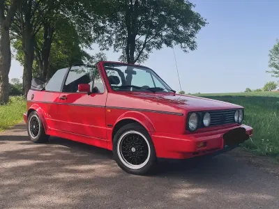 Gebraucht VW Golf Cabriolet Sportline 98 PS (72 kW) 1993 Rot Cabrio