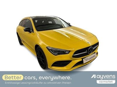 Second-hand Mercedes CLA250e 160 CP (117 kW) 2021 Galben Berlinǎ