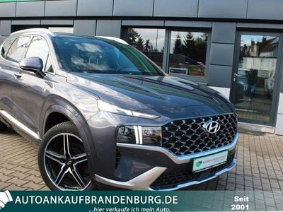 Gebraucht Hyundai Santa Fe Signature 201 PS (147 kW) 2021 Blau SUV