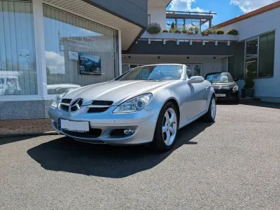 Gebraucht Mercedes SLK350 271 PS (199 kW) 2004 Silber Cabrio